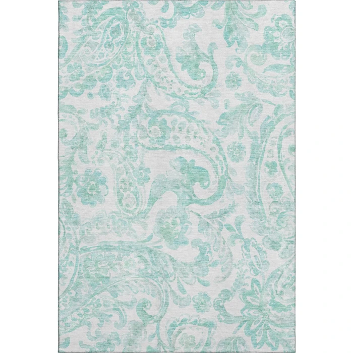 Addison Mayfield Teal AMF835 2ft. 3in. x 7ft. 6in. Rect. Rug