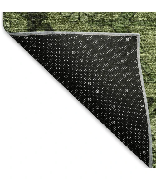 Addison Mayfield Green AMF842 - 8ft. Round Rug