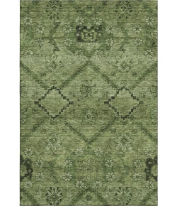 Addison Mayfield Green AMF842 - 8ft. Round Rug