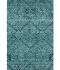 Addison Mayfield Teal AMF842 8ft. x 10ft. Rect. Rug