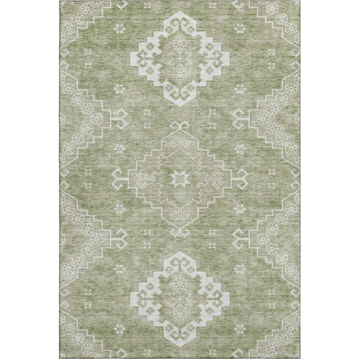 Addison Mayfield Green AMF847 9ft. x 12ft. Rect. Rug