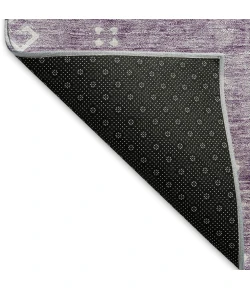 Addison Mayfield Purple AMF847 - 8ft. Round Rug