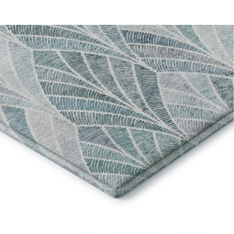 Addison Mayfield Teal AMF851 2ft. 3in. x 7ft. 6in. Rect. Rug