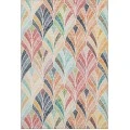 Addison Mayfield Orange AMF851 - 8ft. Round Rug