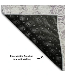 Addison Mayfield Purple AMF854 2ft. 3in. x 7ft. 6in. Rect. Rug