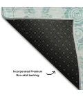 Addison Mayfield Teal AMF854 2ft. 3in. x 7ft. 6in. Rect. Rug