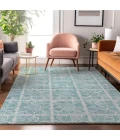 Addison Mayfield Teal AMF854 2ft. 3in. x 7ft. 6in. Rect. Rug