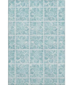 Addison Mayfield Teal AMF854 2ft. 3in. x 7ft. 6in. Rect. Rug