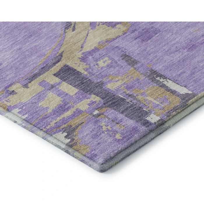 Addison Mayfield Purple AMF855 2ft. 3in. x 7ft. 6in. Rect. Rug
