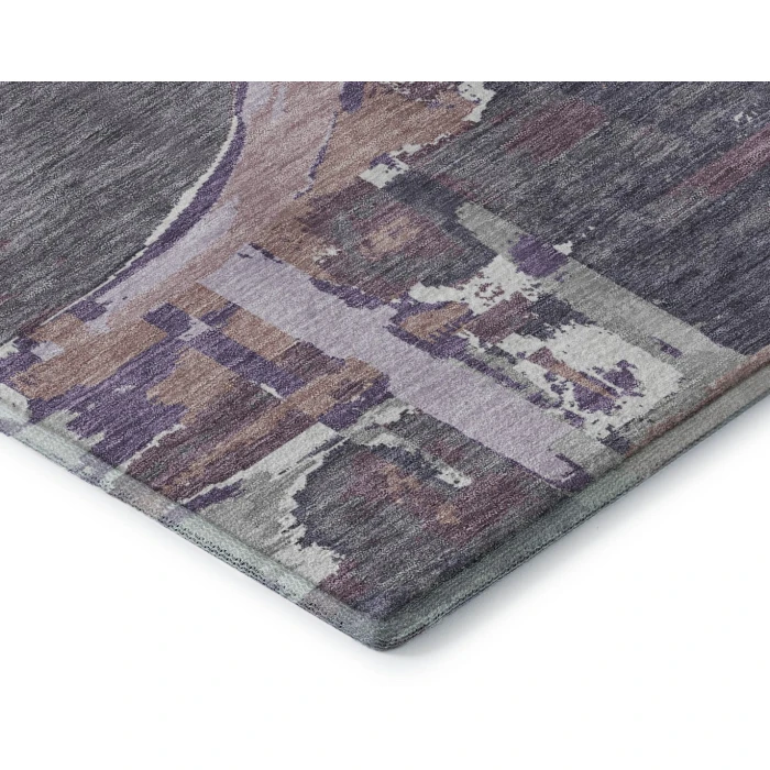 Addison Mayfield Purple AMF855 8ft. x 10ft. Rect. Rug
