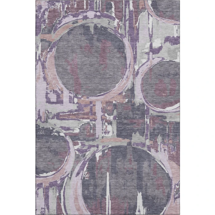 Addison Mayfield Purple AMF855 8ft. x 10ft. Rect. Rug