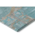 Addison Mayfield Teal AMF855 8ft. x 10ft. Rect. Rug