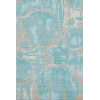 Addison Mayfield Teal AMF855 2ft. 3in. x 7ft. 6in. Rect. Rug