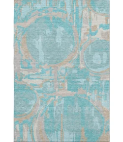 Addison Mayfield Teal AMF855 8ft. x 10ft. Rect. Rug