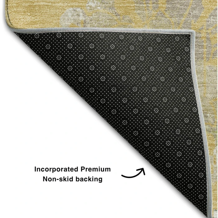 Addison Mayfield Gold AMF856 2ft. 3in. x 7ft. 6in. Rect. Rug