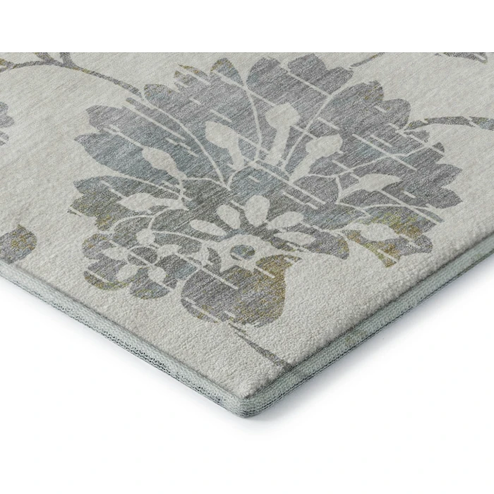 Addison Mayfield Ivory AMF856 - 8ft. Round Rug