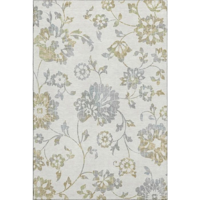 Addison Mayfield Ivory AMF856 - 8ft. Round Rug