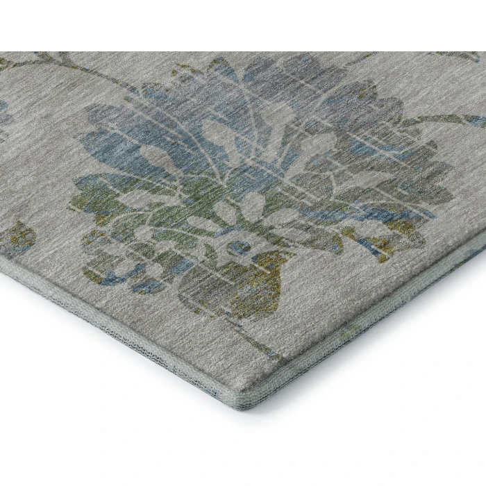 Addison Mayfield Brown AMF856 - 8ft. Round Rug