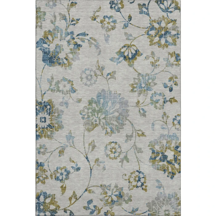 Addison Mayfield Brown AMF856 - 8ft. Round Rug
