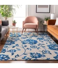 Addison Mayfield Ivory AMF856 - 8ft. Round Rug