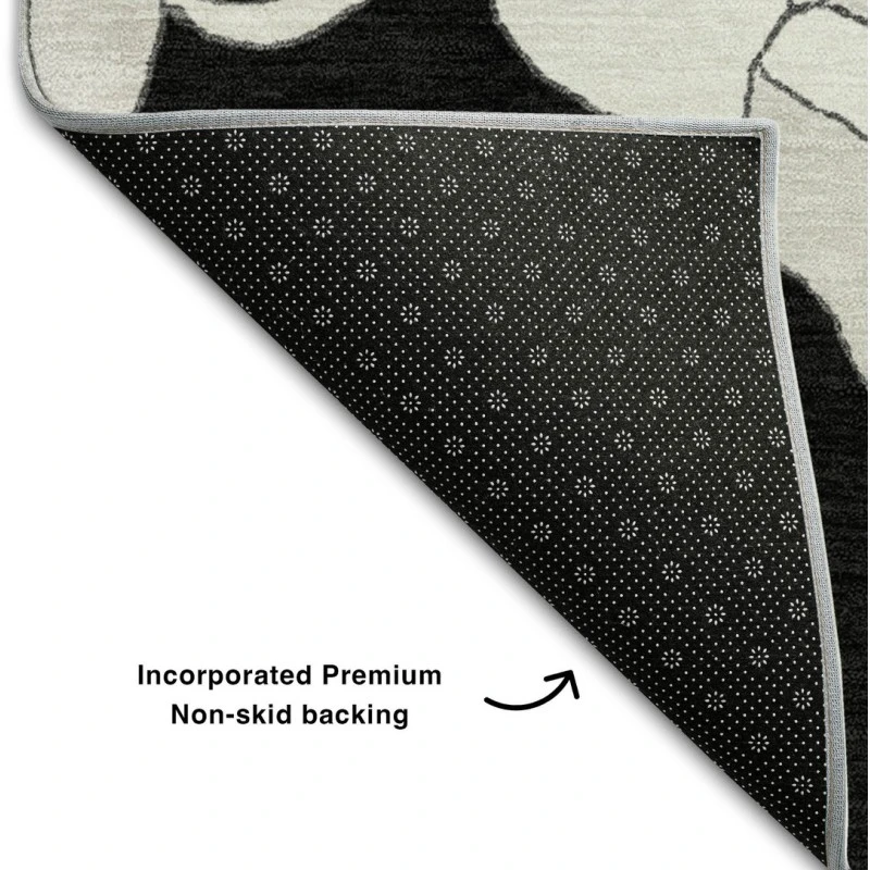 Addison Mayfield Black AMF857 5ft. x 7ft. 6in. Rect. Rug