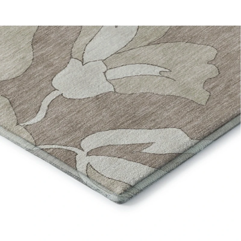 Addison Mayfield Brown AMF857 - 8ft. Round Rug