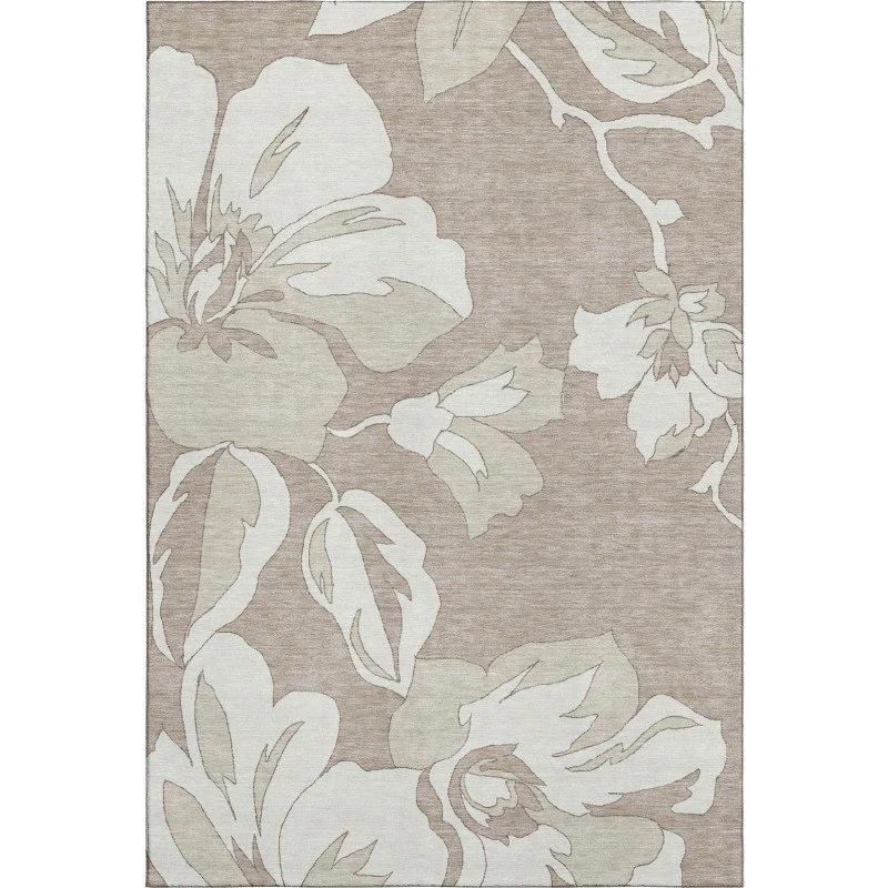 Addison Mayfield Brown AMF857 - 8ft. Round Rug