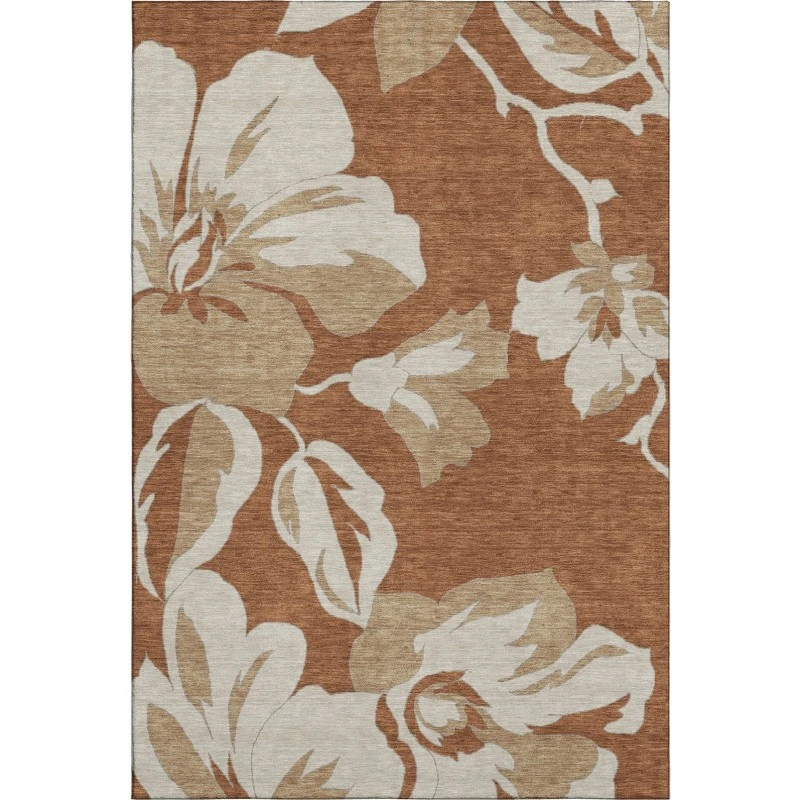 Addison Mayfield Orange AMF857 2ft. 3in. x 7ft. 6in. Rect. Rug
