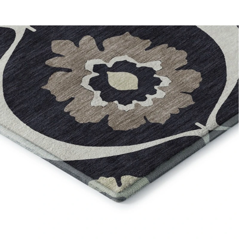 Addison Mayfield Black AMF858 2ft. 3in. x 7ft. 6in. Rect. Rug