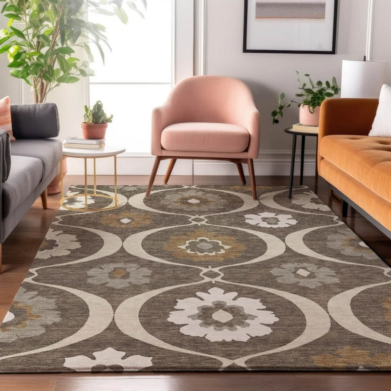 Addison Mayfield Brown AMF858 2ft. 3in. x 7ft. 6in. Rect. Rug