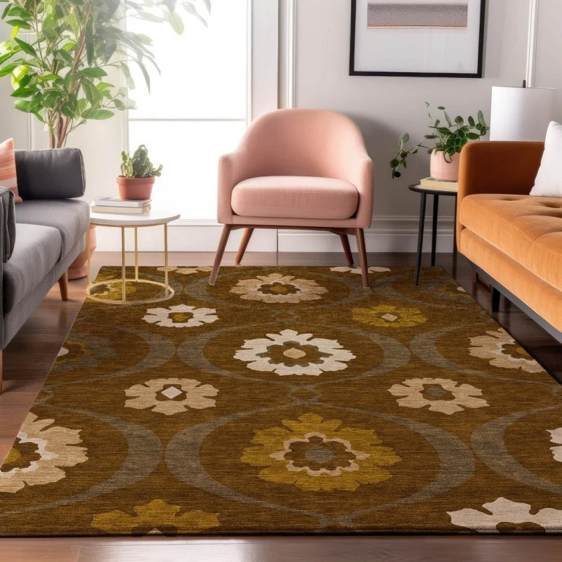 Addison Mayfield Brown AMF858 2ft. 3in. x 7ft. 6in. Rect. Rug