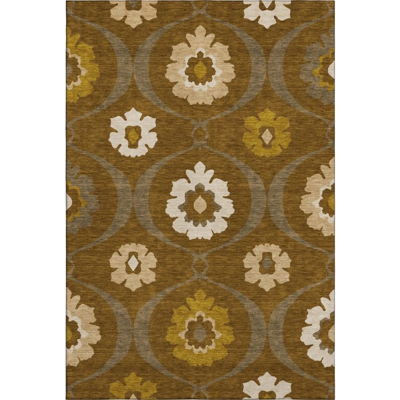Addison Mayfield Brown AMF858 2ft. 3in. x 7ft. 6in. Rect. Rug
