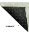 Addison Mayfield Green AMF859 8ft. x 10ft. Rect. Rug
