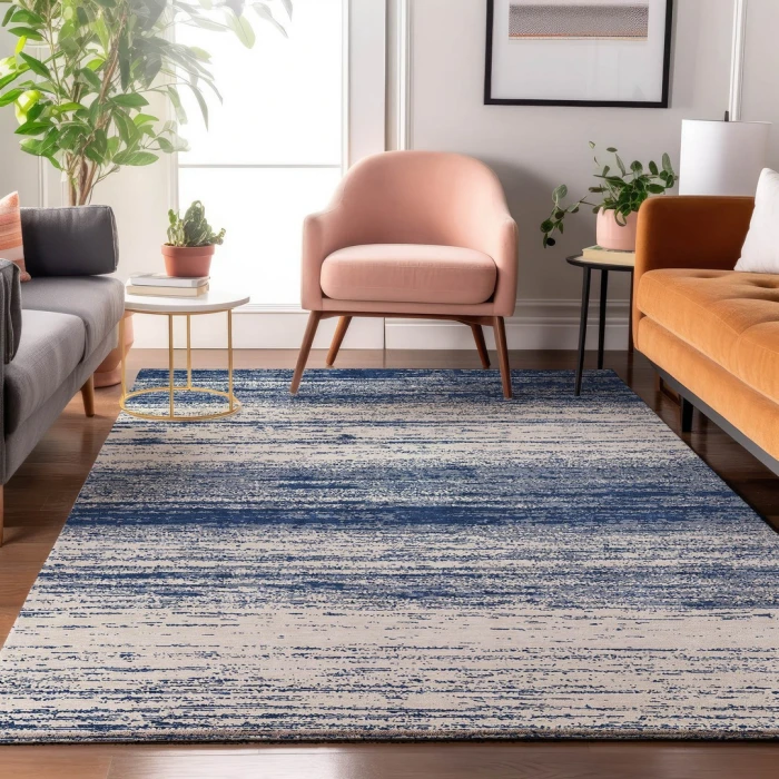 Addison Mayfield Blue AMF859 2ft. 3in. x 7ft. 6in. Rect. Rug