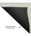 Addison Mayfield Gray AMF859 8ft. x 10ft. Rect. Rug