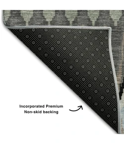 Addison Mayfield Black AMF860 5ft. x 7ft. 6in. Rect. Rug