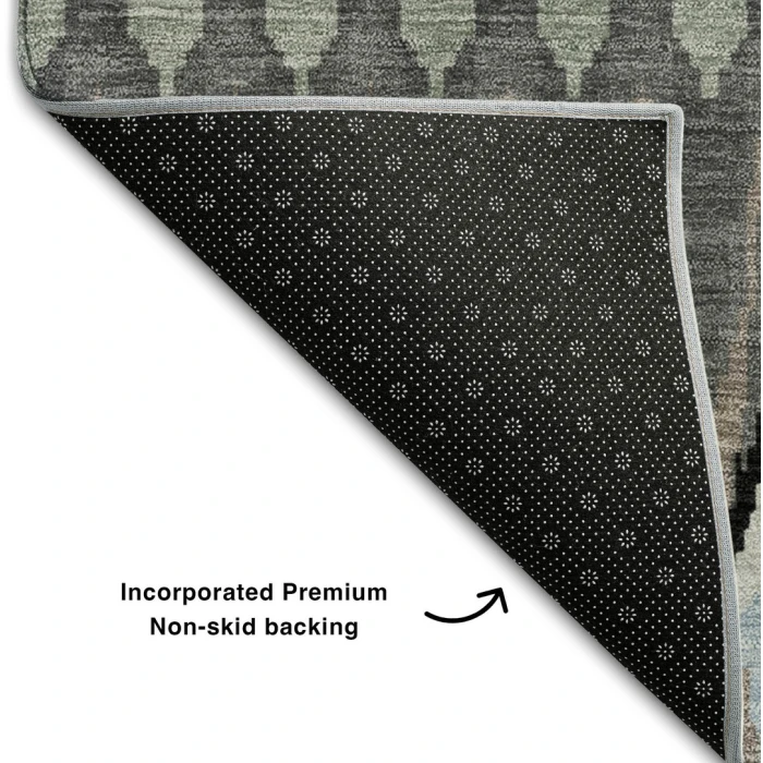 Addison Mayfield Black AMF860 5ft. x 7ft. 6in. Rect. Rug