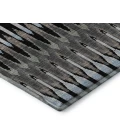 Addison Mayfield Black AMF860 5ft. x 7ft. 6in. Rect. Rug