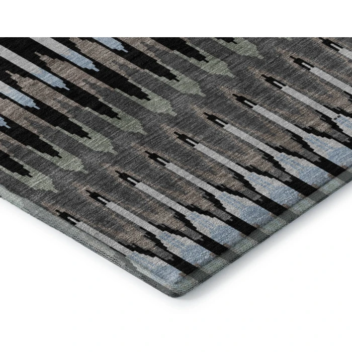 Addison Mayfield Black AMF860 5ft. x 7ft. 6in. Rect. Rug