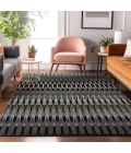Addison Mayfield Black AMF860 5ft. x 7ft. 6in. Rect. Rug