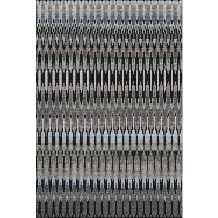 Addison Mayfield Black AMF860 5ft. x 7ft. 6in. Rect. Rug