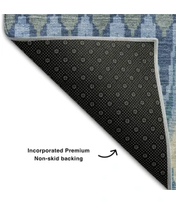 Addison Mayfield Blue AMF860 5ft. x 7ft. 6in. Rect. Rug