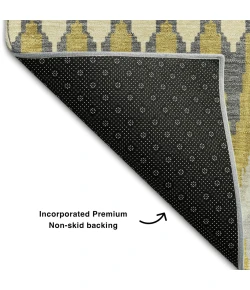Addison Mayfield Gold AMF860 5ft. x 7ft. 6in. Rect. Rug