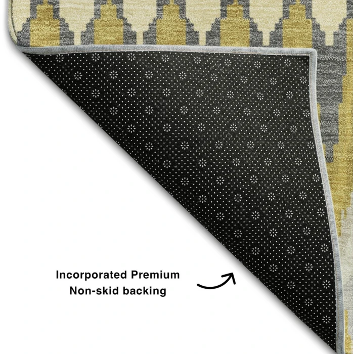 Addison Mayfield Gold AMF860 9ft. x 12ft. Rect. Rug