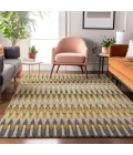 Addison Mayfield Gold AMF860 9ft. x 12ft. Rect. Rug