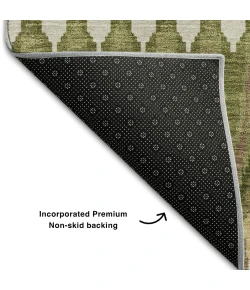 Addison Mayfield Green AMF860 5ft. x 7ft. 6in. Rect. Rug