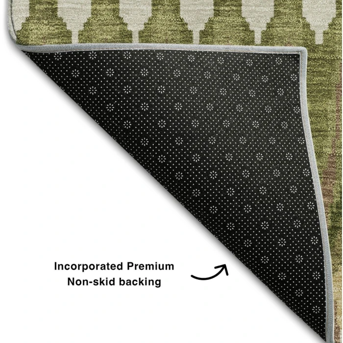 Addison Mayfield Green AMF860 5ft. x 7ft. 6in. Rect. Rug