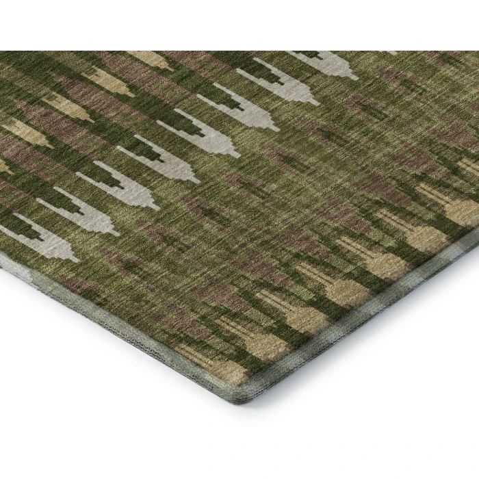 Addison Mayfield Green AMF860 5ft. x 7ft. 6in. Rect. Rug