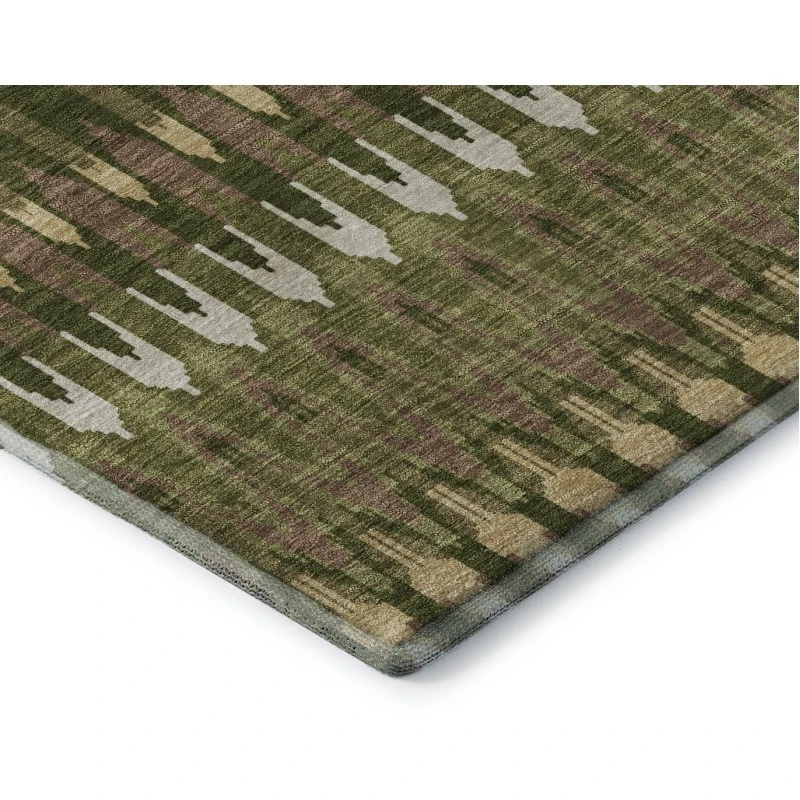 Addison Mayfield Green AMF860 2ft. 3in. x 7ft. 6in. Rect. Rug