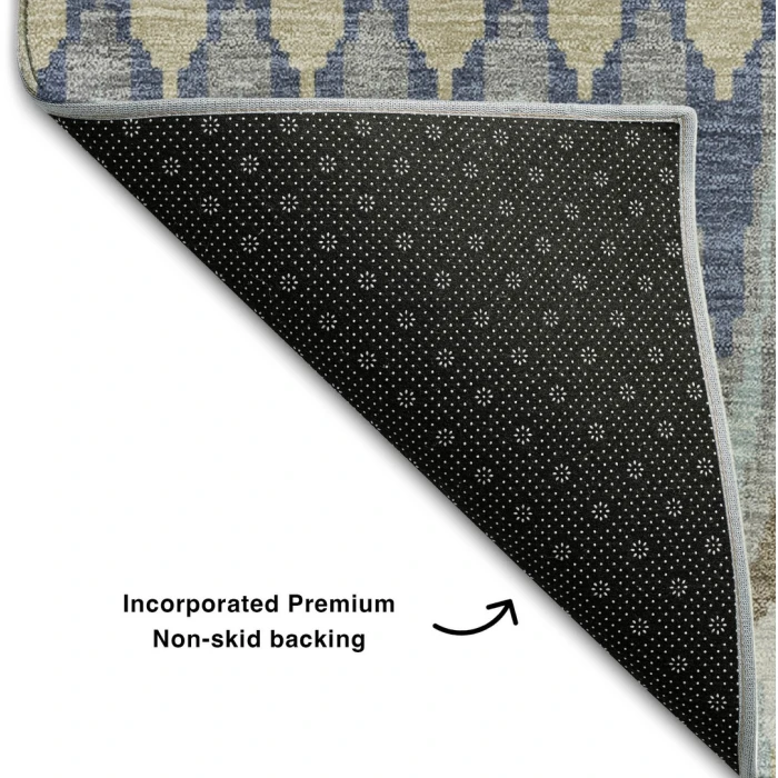 Addison Mayfield Brown AMF860 - 8ft. Round Rug